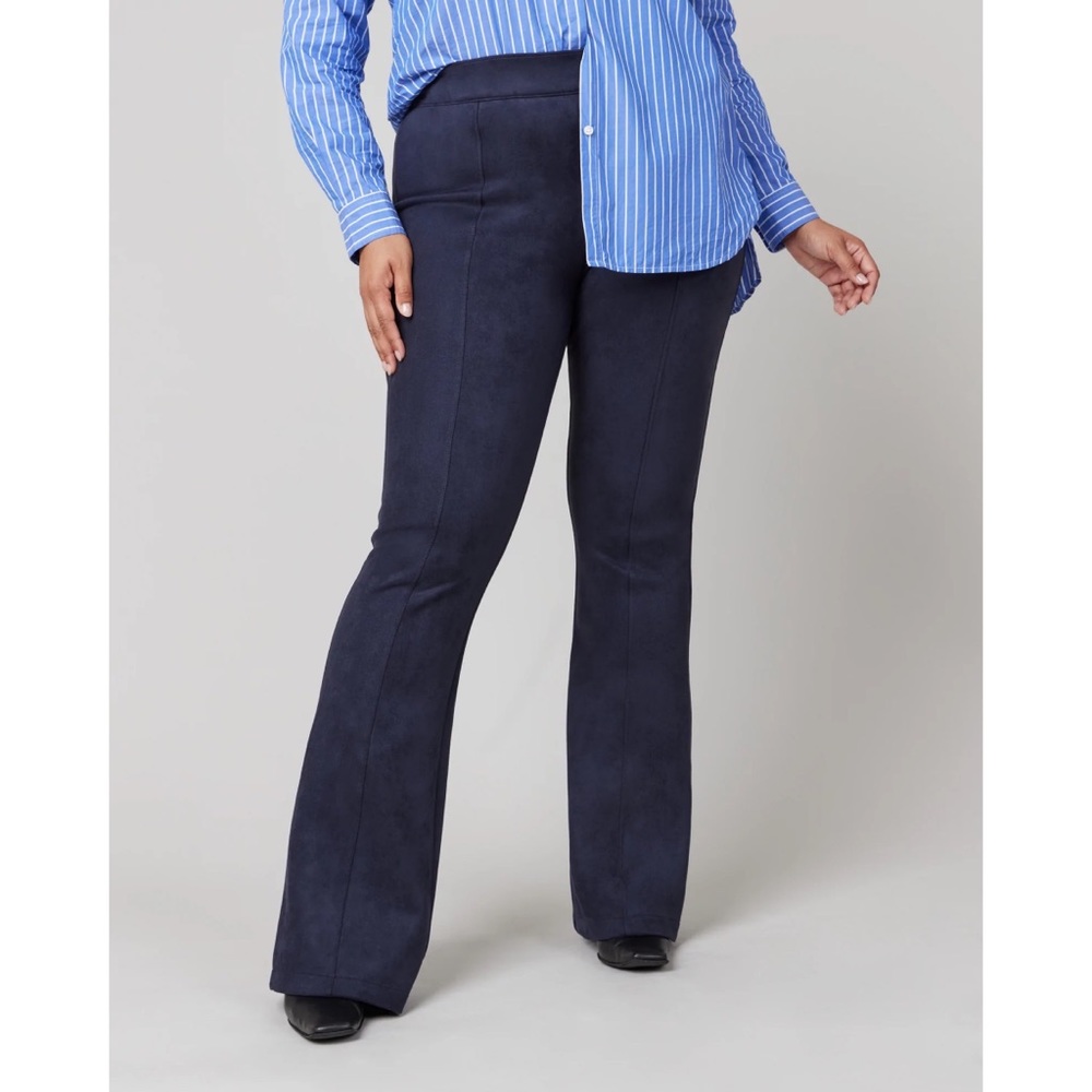 Spanx Faux Suede Flared Pants